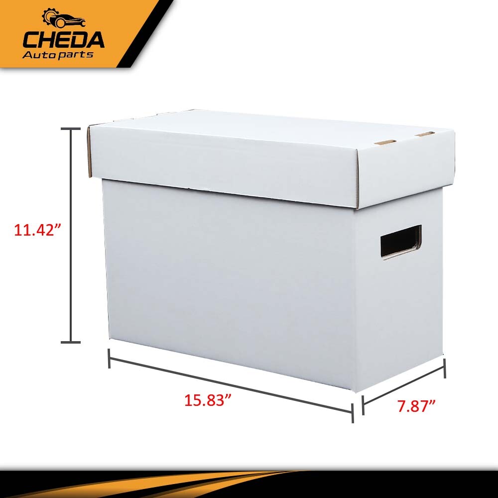 10Pcs Durable Comic Books Storage Boxes Short Holds 150-175 Stackable Archive