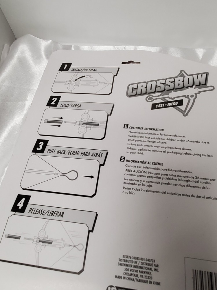 kids crossbow With 6 Foam Arrow