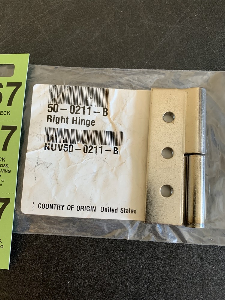 Nu-Vu 50-0211-B HINGE,RIGHT,3"