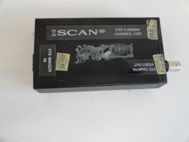 UU4: ISCAN Inc. Eye camera control unit Remote eye imaging