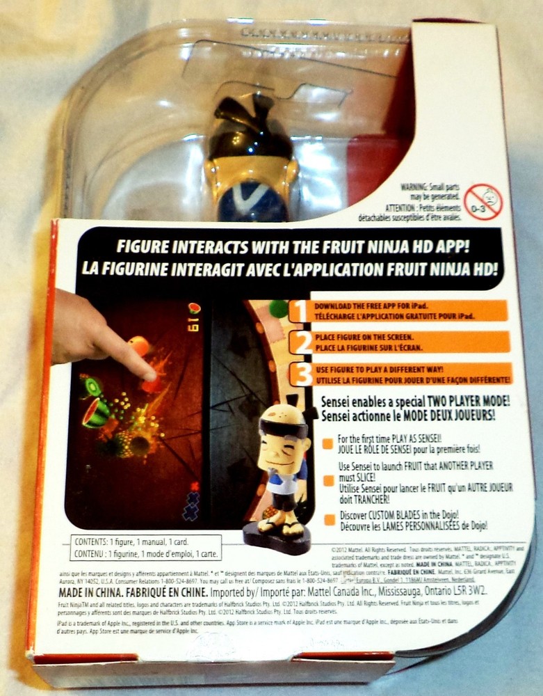 Aptivity Fruit Ninja Sensei Works With iPad 2012 NIB