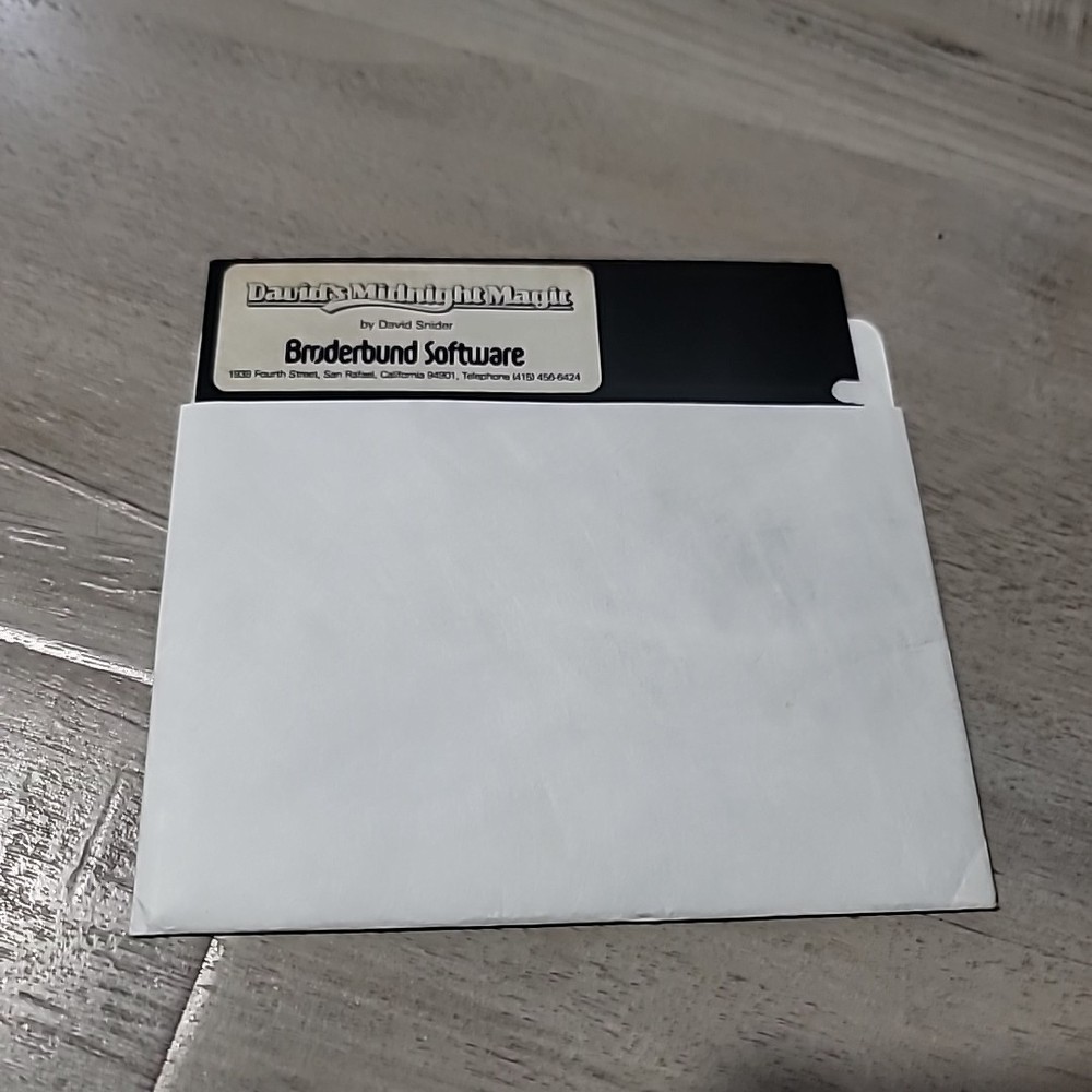 David's Midnight Magic For Apple II / 1982 Broderbund Software