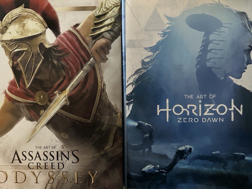 Assassins Creed/horizon Zero Dawn Art Books