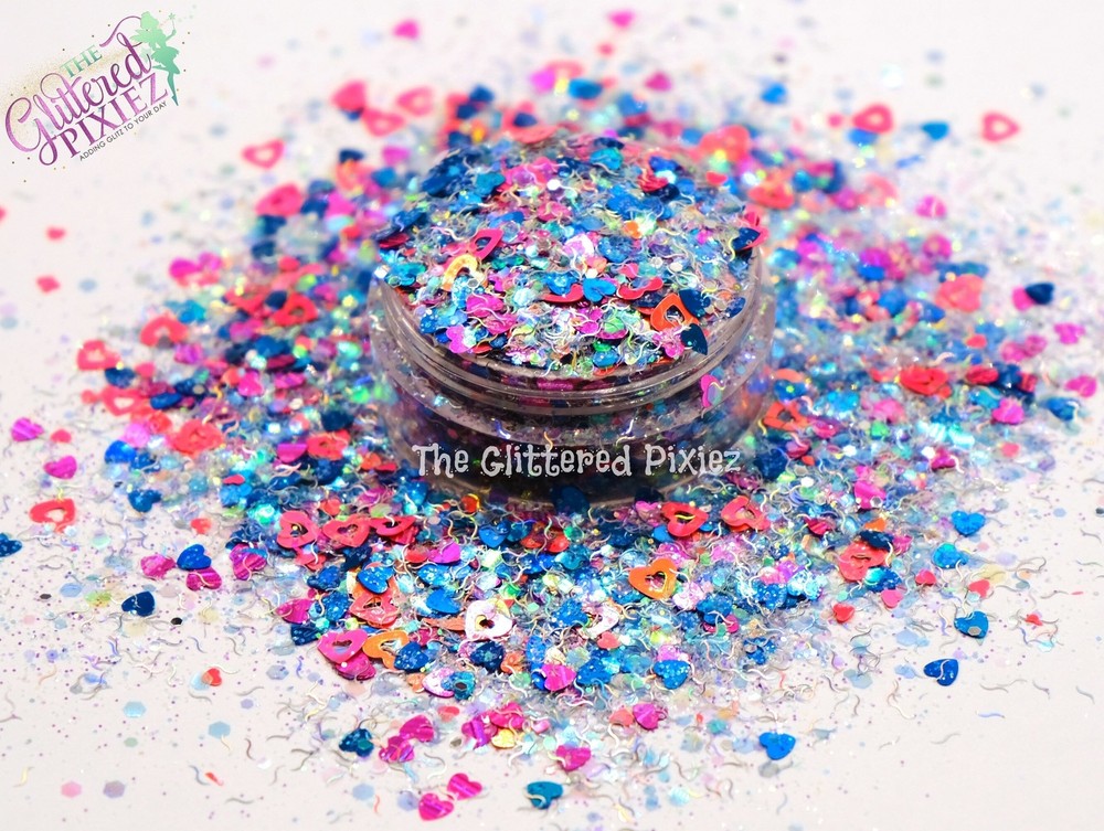 LOVE YA Valentines glitter mix -