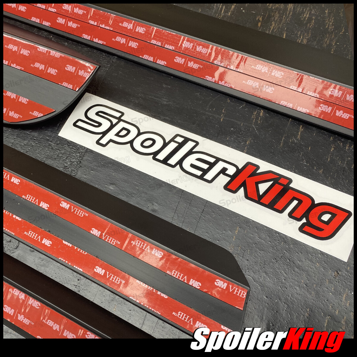 SpoilerKing 380KC Universal 30"- 55" Custom Rear Polyurethane Trunk Spoiler Wing