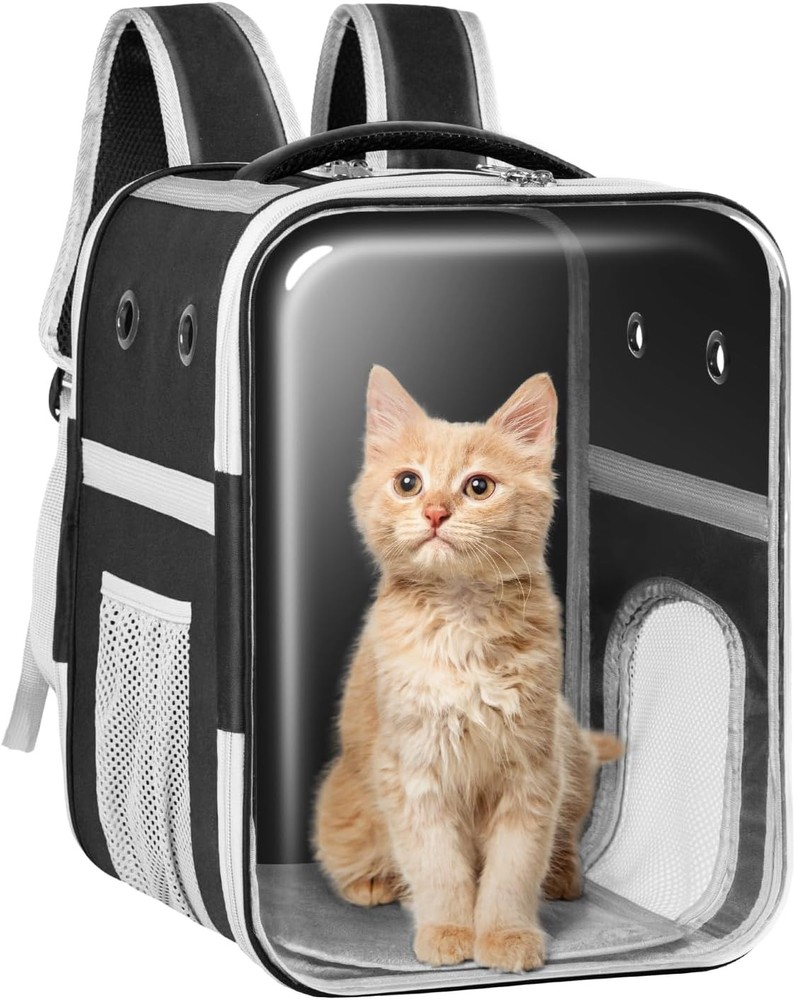 Clear Cat Backpack Carrier Dog & Cats Backpack Bubble Space Capsule Cat Bag