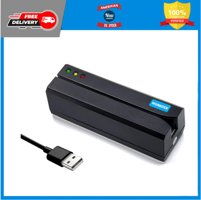 Card Reader Writer USB Swipe Encoder 3 Tracks