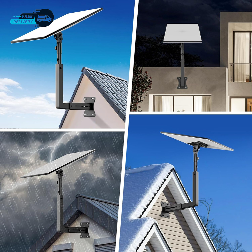 Starlink Mount Adjustable Starlink Wall Mount Gen 3 with Telescoping Support