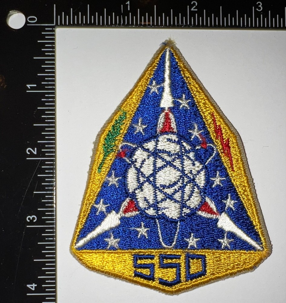 USAF US Air Force 550th Strategic Missile Squadron Patch