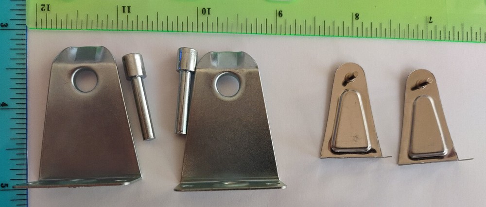 Horizontal Blinds Metal Hold Down Brackets 1" and 2"