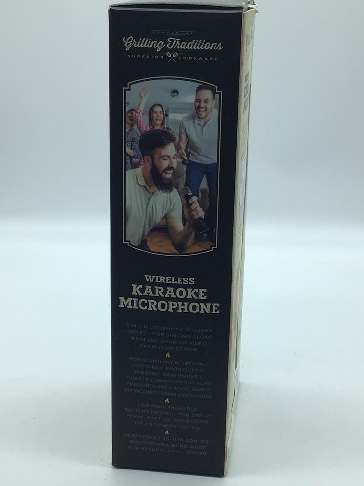 Grilling Traditions Wireless Karaoke Microphone