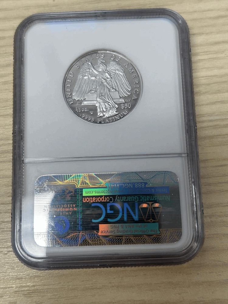 2008 $50 Proof Platinum Eagle NGC PF 70