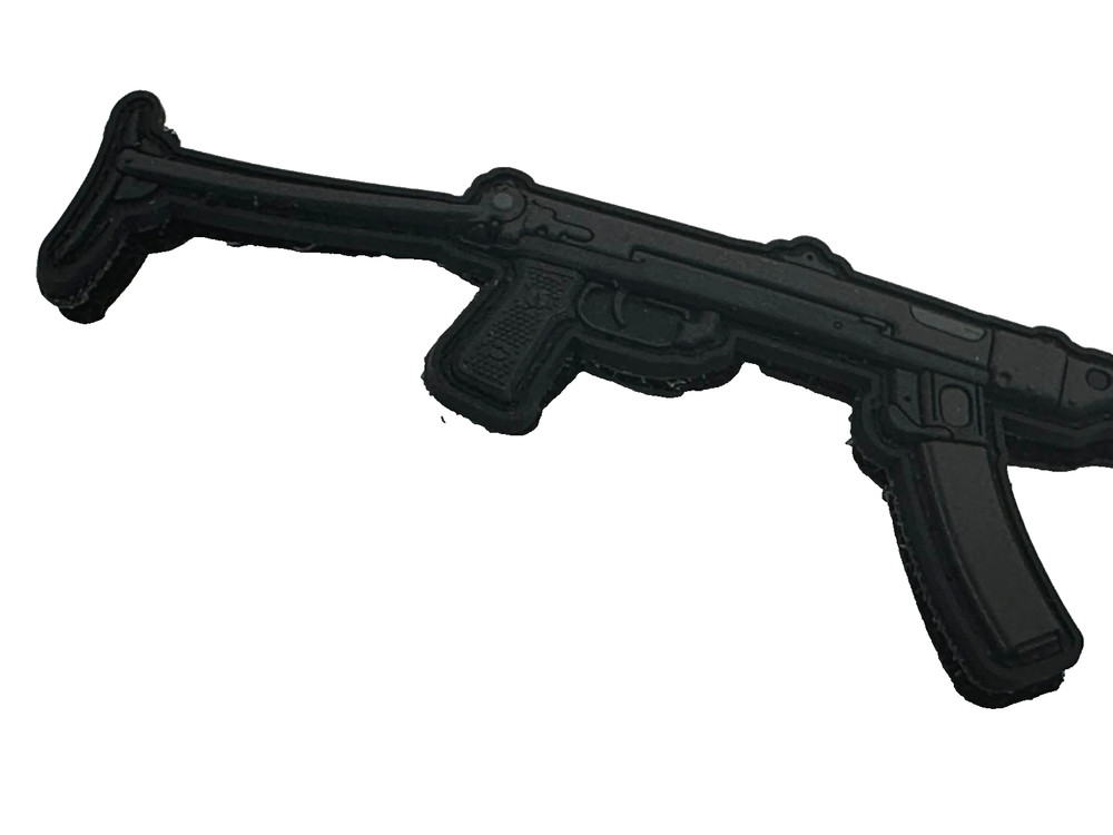 SHOT Show SilencerCo "Silenced PPSh-41" RARE PVC Patch, Hook & Loop, NEW!