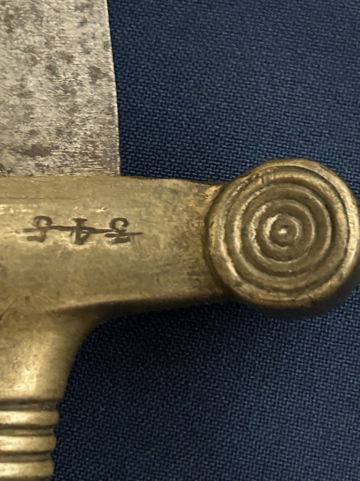 Antique US Civil War? French Artillery Short Sword W/Hallmarks