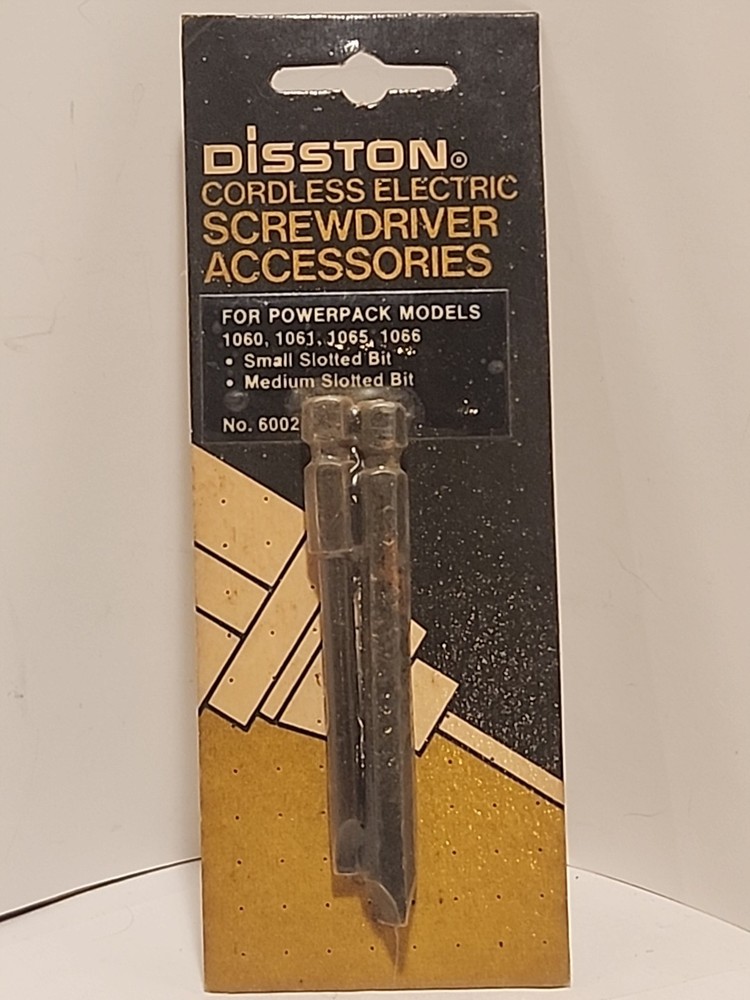 Disston Cordless Electric Screwdriver Bits