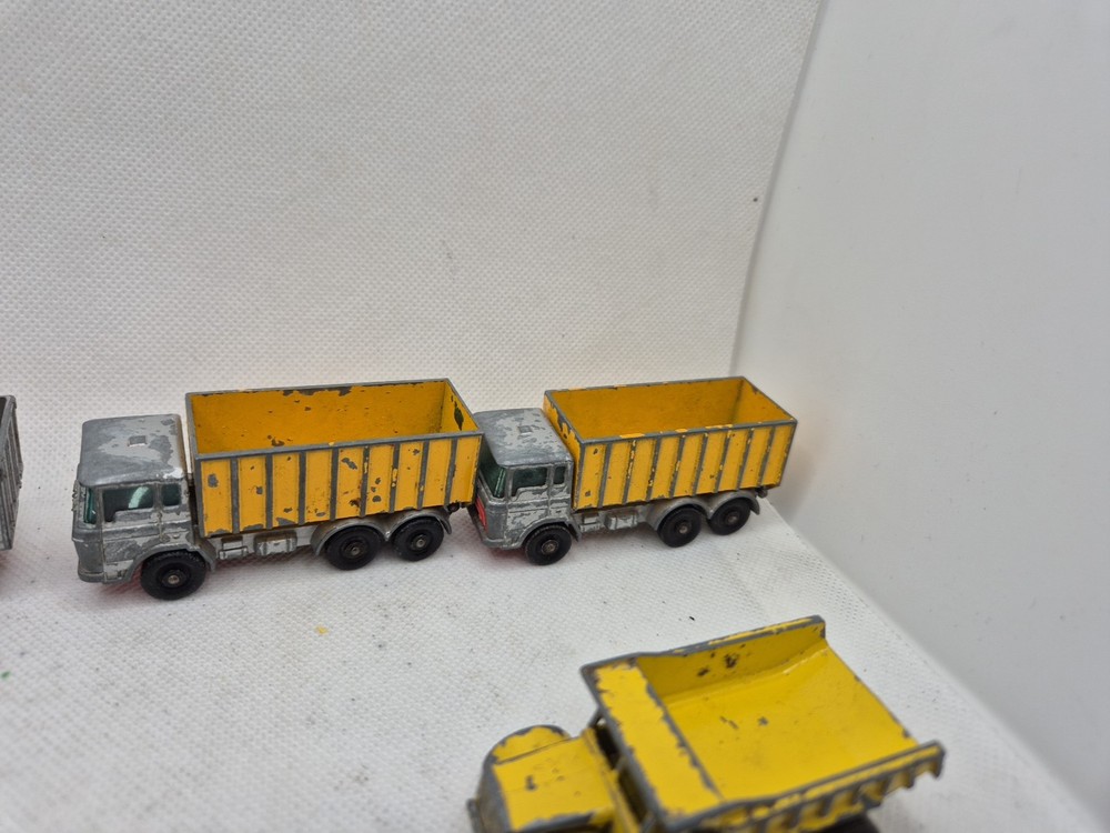 matchbox lesney bundle Construction Vehicles X7 Vintage
