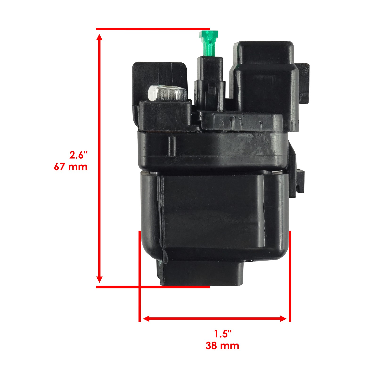 Starter Solenoid Relays for Arctic Cat 500 4X4 TBX TRV Auto Man 1998-2003 / 2x