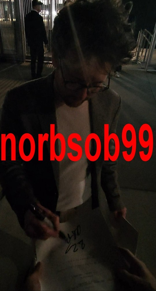 GREG KWEDAR CLINT BENTLEY SIGNED AUTOGRAPH SING SING SCRIPT w/EXACT PROOF & COA