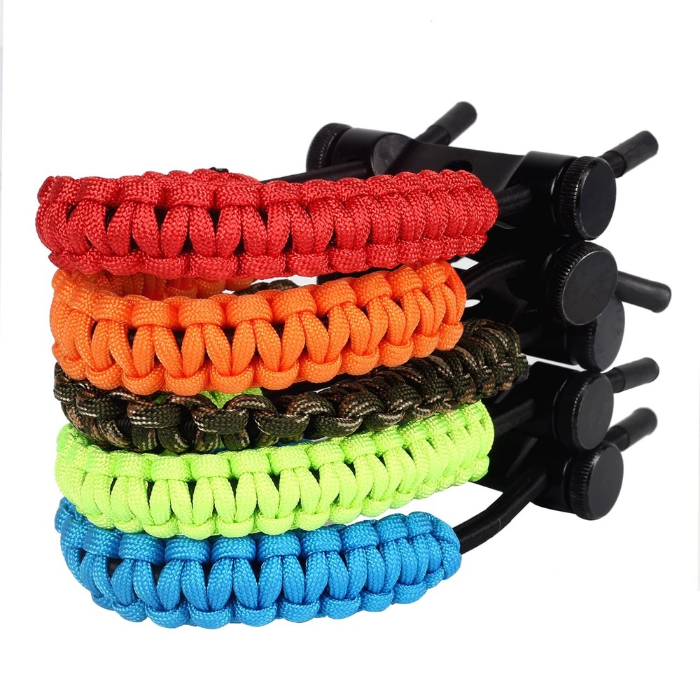 Archery Bow Wrist Sling Adjustable Hunting Wrist Strap Braided for Compound B...