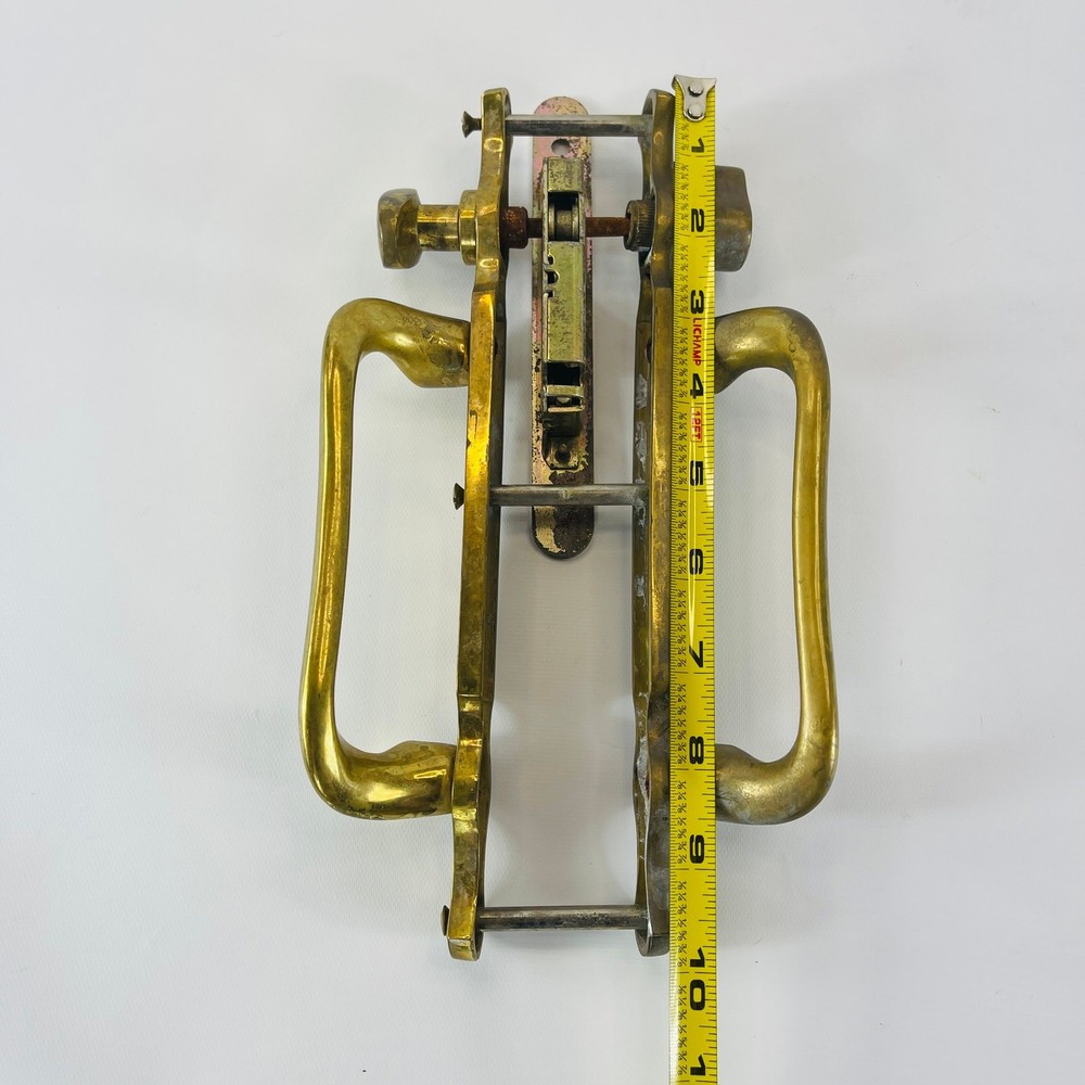 Brass Door Handles Lock; No key