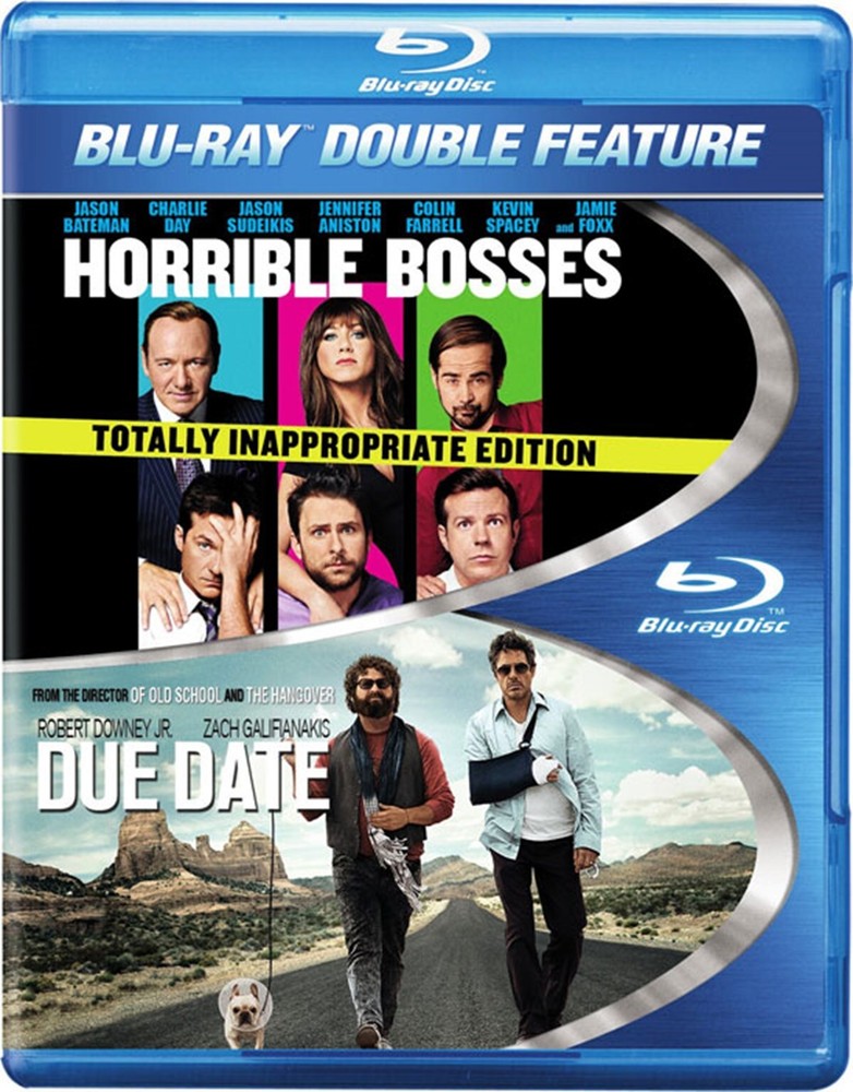 Horrible Bosses / Due Date Blu-ray NEW