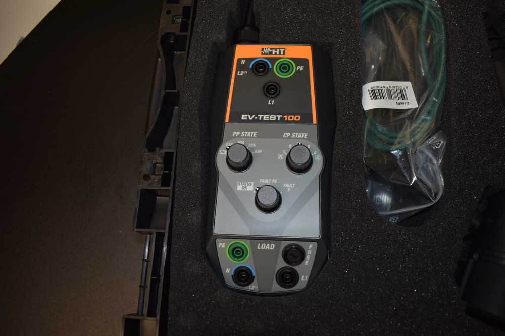 HT Instruments Combi521 Power Quality Analyzer + EV-TEST 100