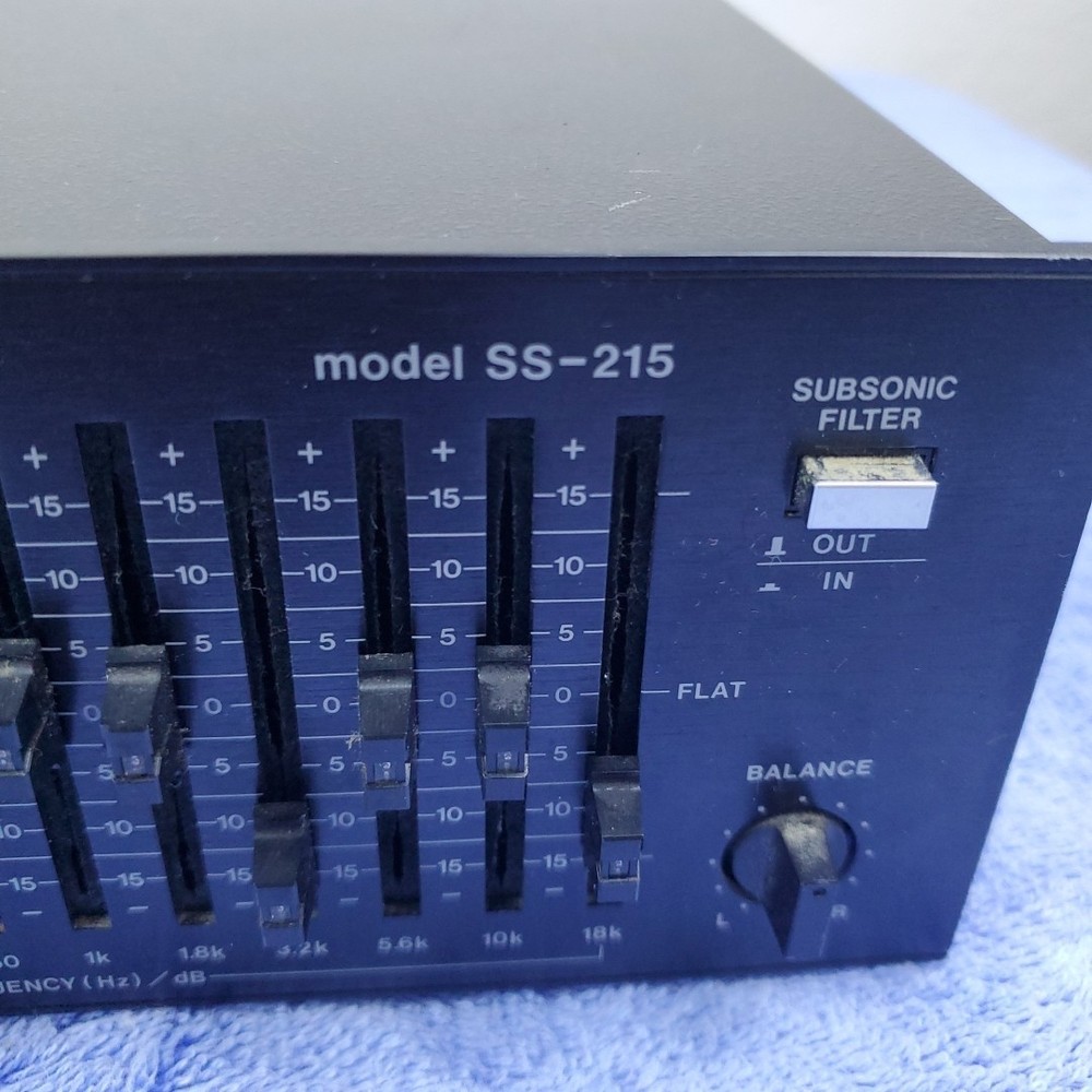 ADC Sound Shaper SS-215 Stereo Frequency Equalizer