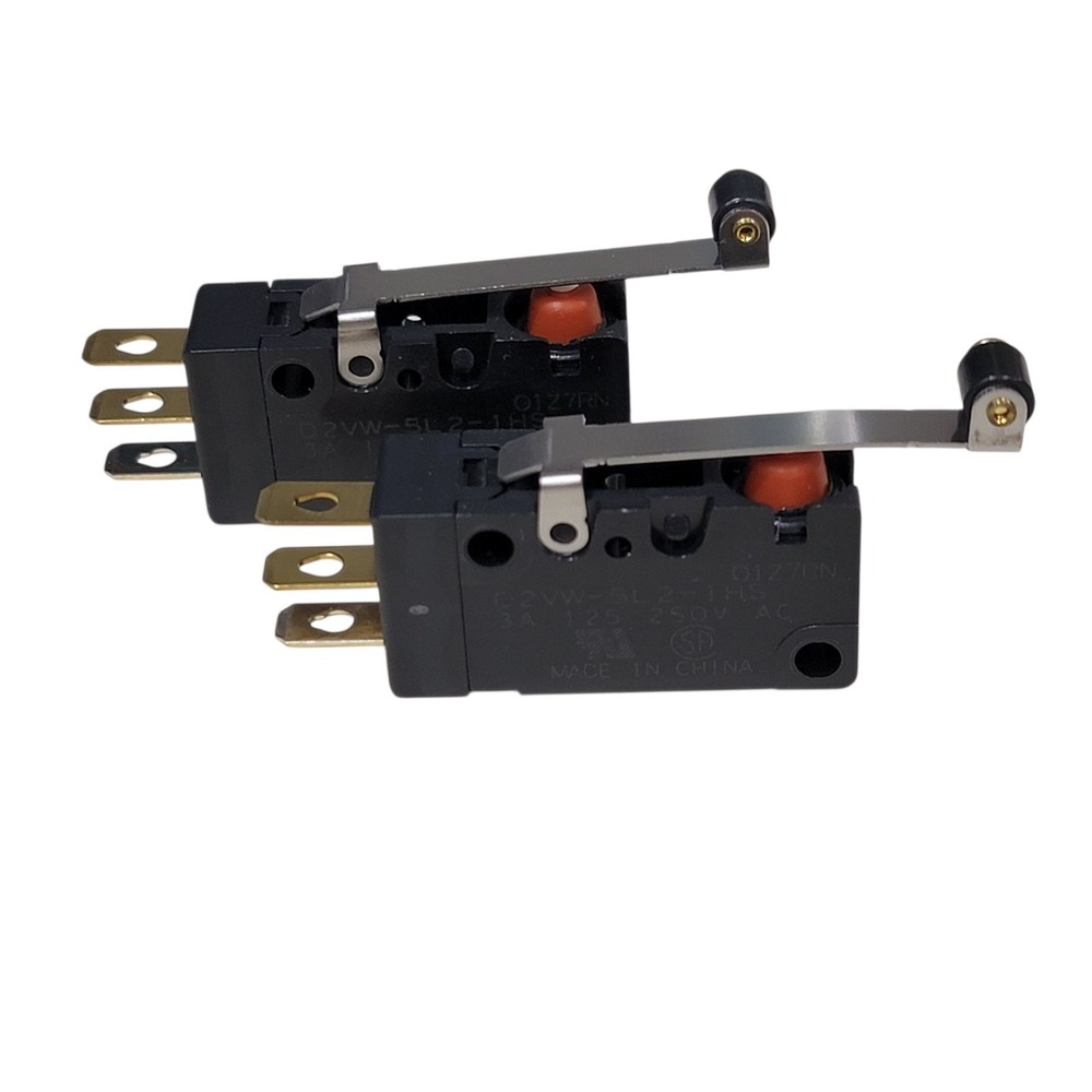 2PC OMRON ELECTRONIC COMPONENTS D2VW-5L2-1HS Switch,Watertight,Miniature,Snap A
