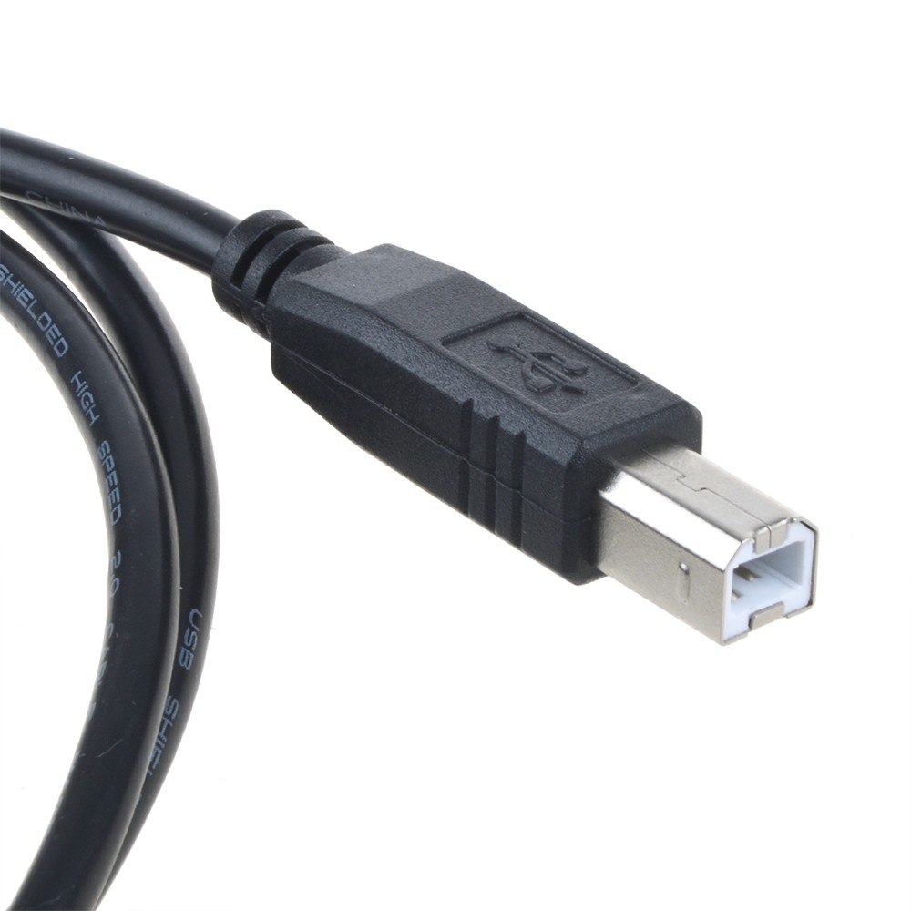 PwrON USB 2.0 Printer Cable for Pixma Epson Workforce Stylus Expression Home