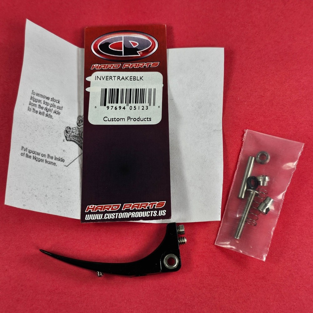 Mini Invert Rake Trigger in Black from Custom Products -NOS