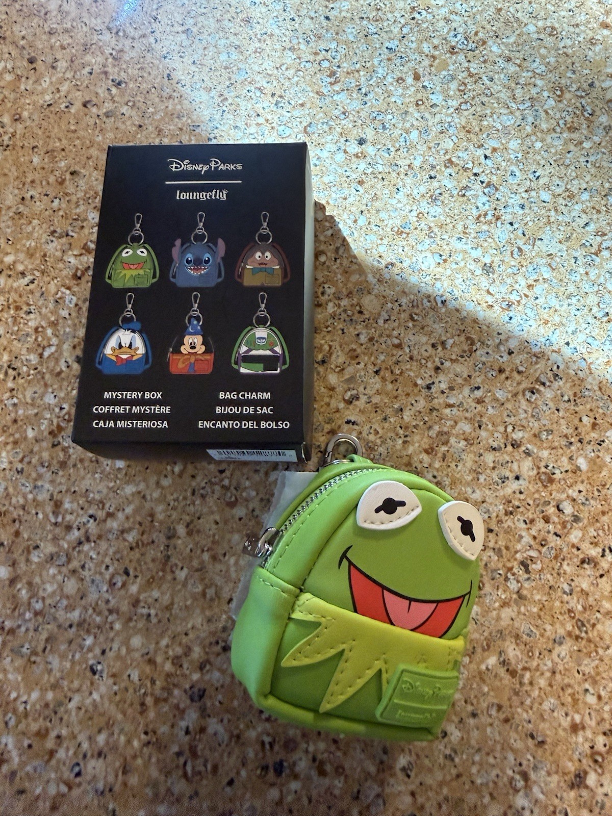 Loungefly Kermit Mini Backpack Bag Charm