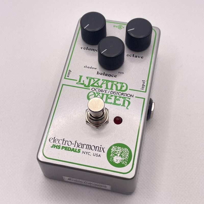 Electro-Harmonix Lizard Queen Octave Fuzz Guitar Effect Pedal Used