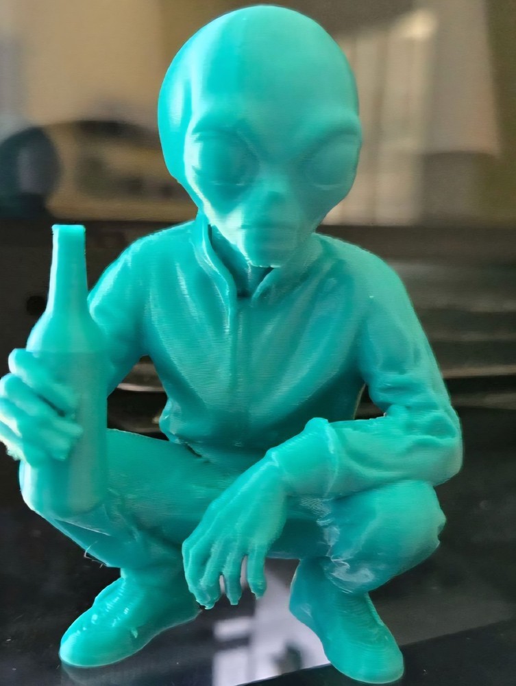 Alien Chillin Figurine