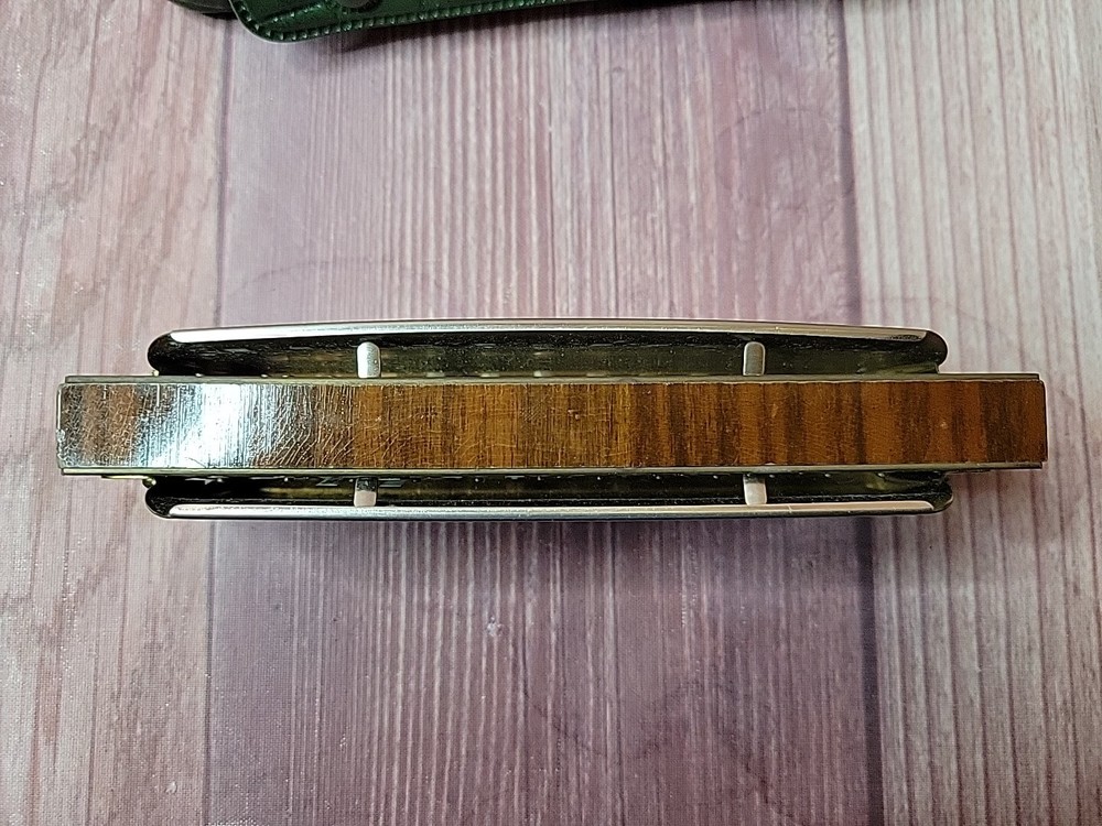 Hohner Super Chromonica 270 Harmonica Key C with CASE - Made in GERMANY