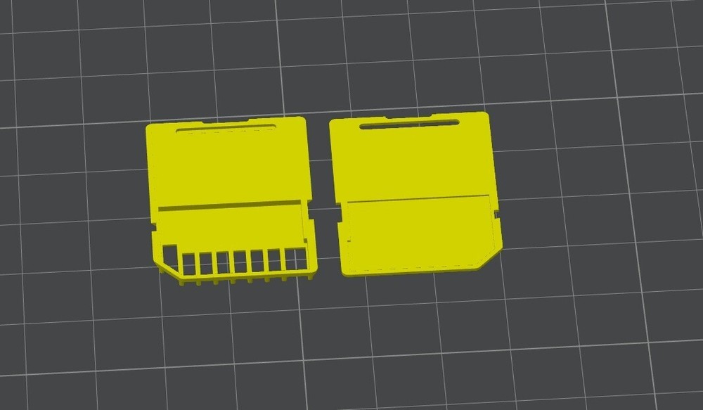 3D Printed SD Card Replacement Shell - Cracked/Broken Shell Case Replacement