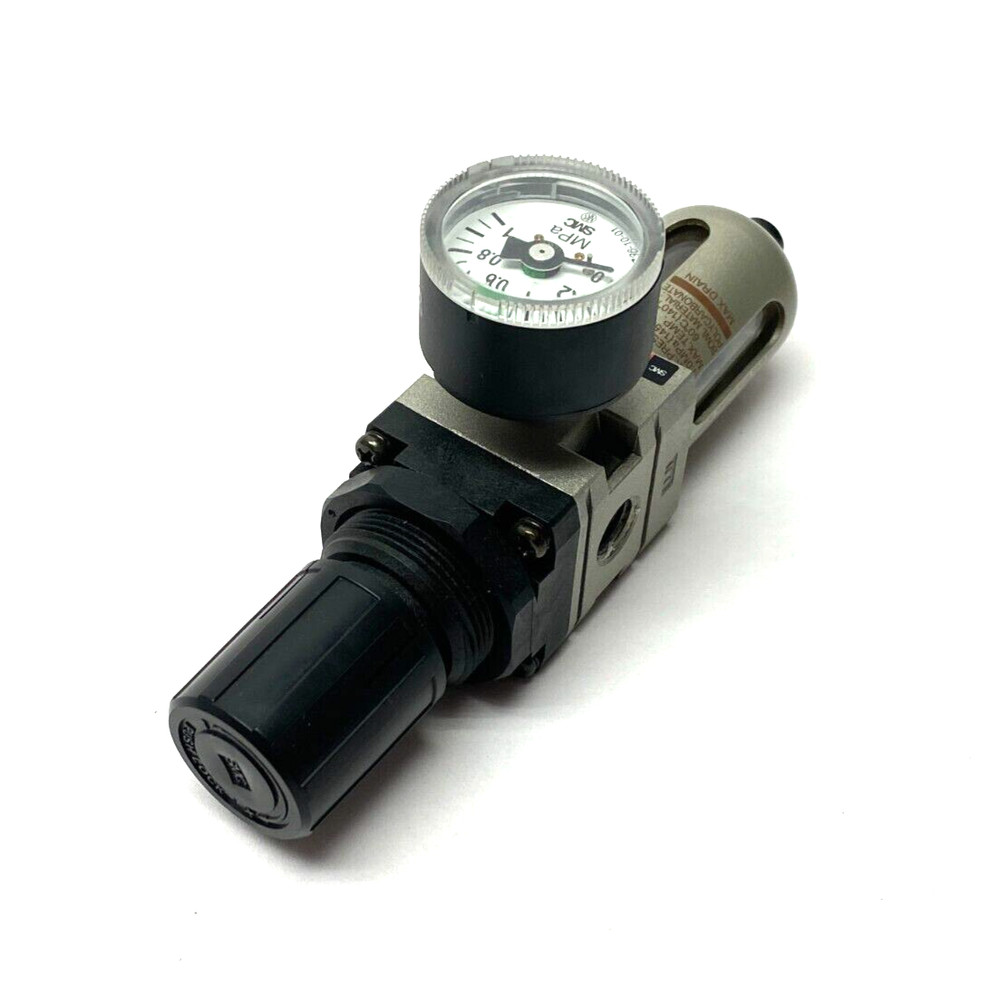 SMC AW2000-02-C Modular Pneumatic Regulator w/ Gauge