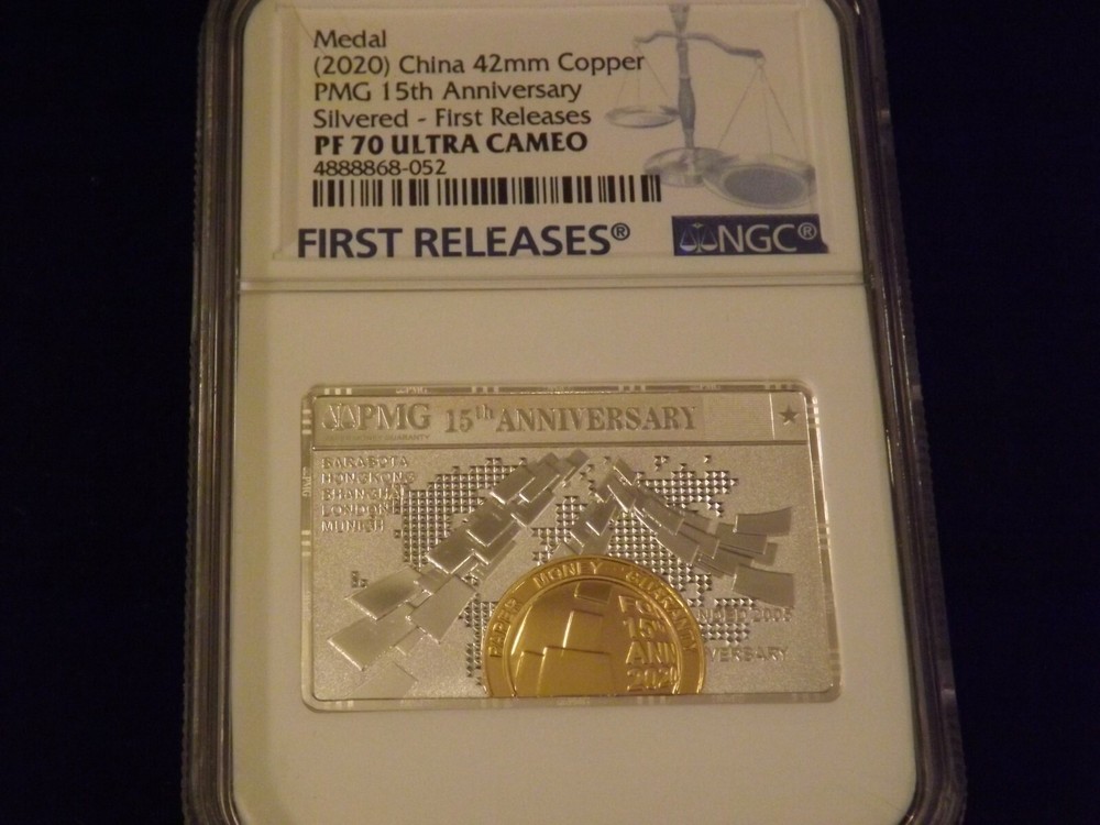2020    Medal         China     NGC PF 70