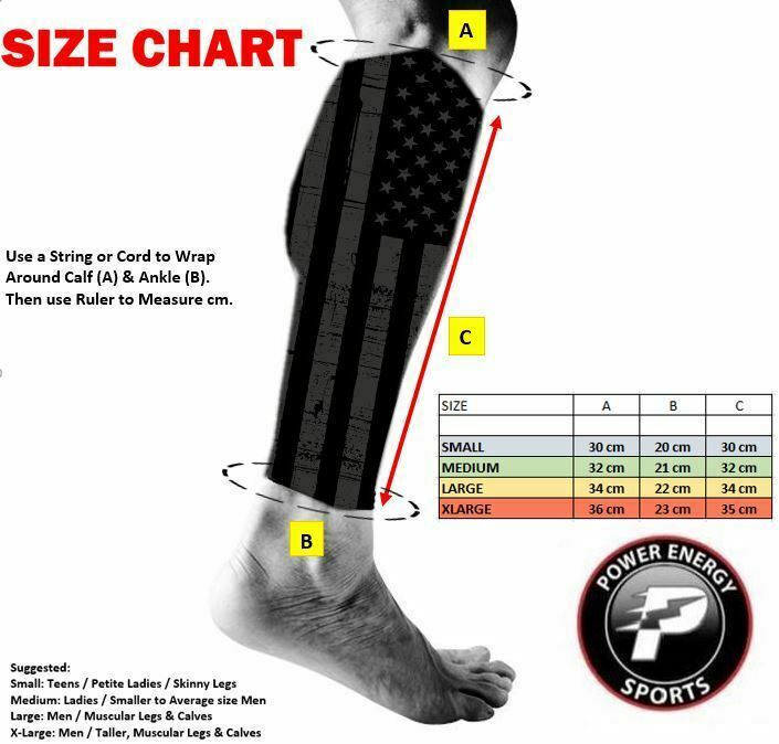Stretch Compression Calf Leg Sleeve for Running Jogging Solid White 1 Pair