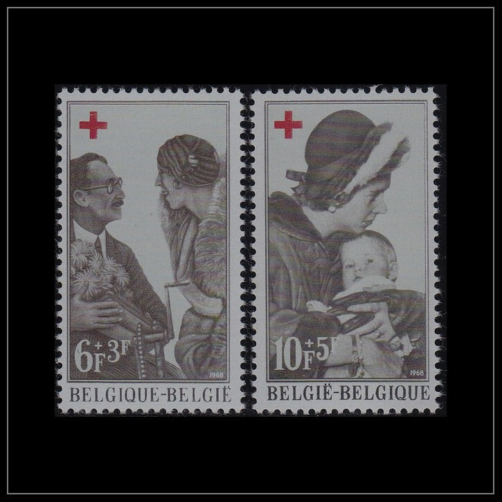 Belgium 1968 (1454-1455) Red Cross
