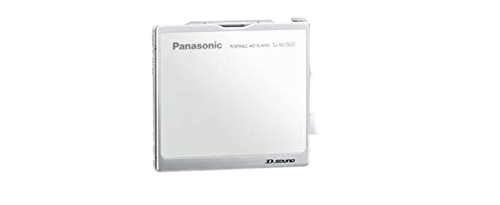 Panasonic SJ-MJ500 White Md Player White and Silver Very Good