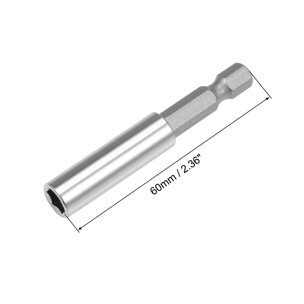 60mm 1/4" Hexadecimal Quick Release Tip Extensions Bracket 2pcs