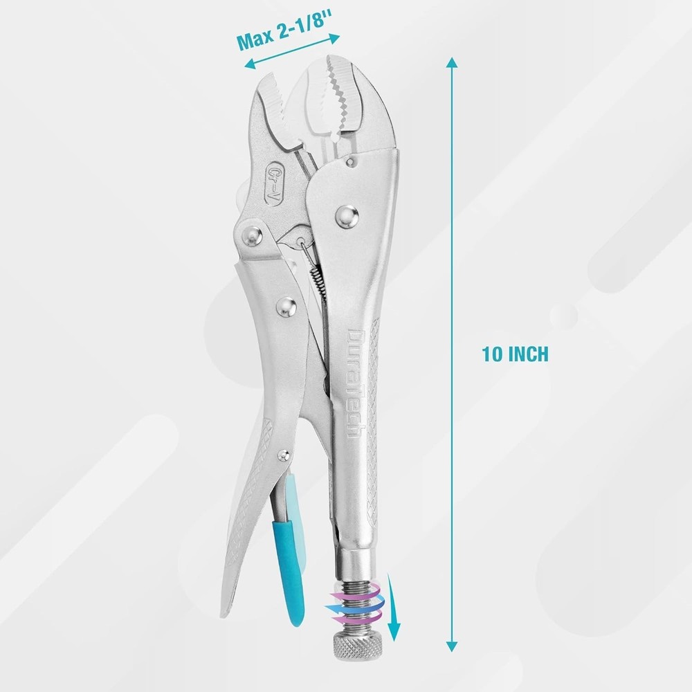 Malco LP10WC Locking Pliers With Wire Cutter 10"