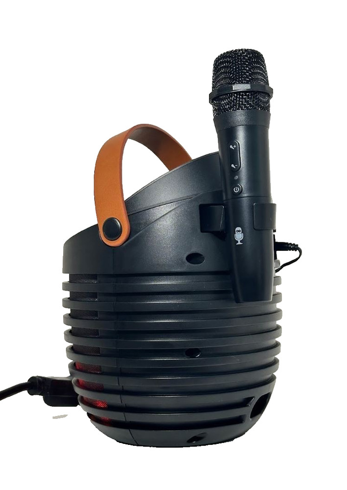 Singing Machine SingCast One Casting Bluetooth Karaoke System Wireless Mic.