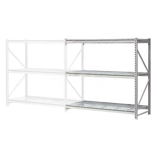 Extra High Capacity Bulk Rack With Wire Decking Add-On Unit 72"W x 24"D x 72"H
