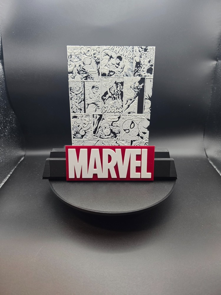 Marvel- Comic Display Stand for Graded CGC, CBCS, and Non-Graded Comics