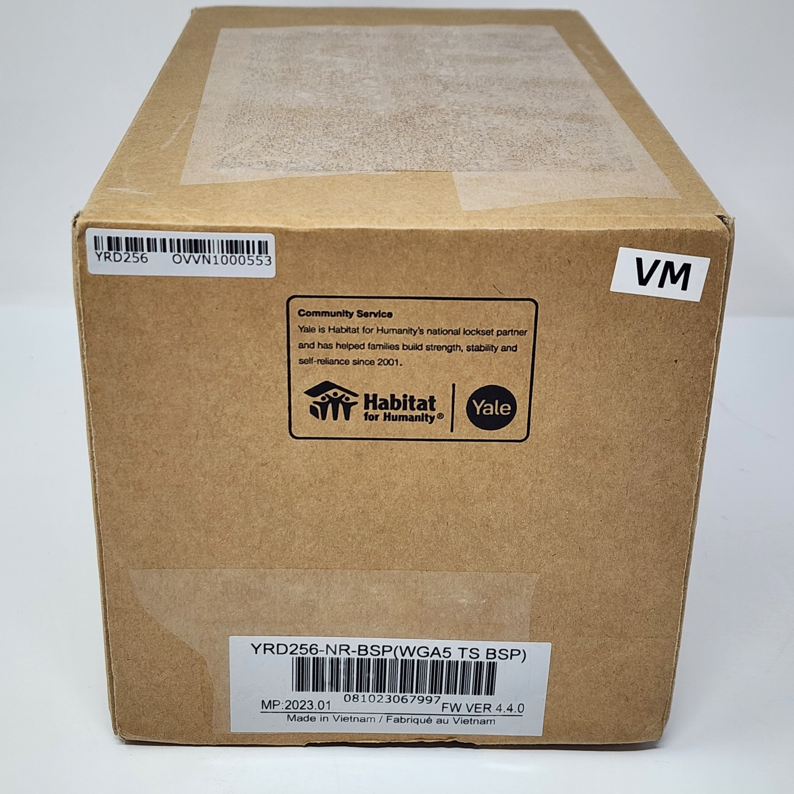 Yale Assure Lock SL YRD256-NR-BSP Touchscreen Keyless Deadbolt Standalone, Black