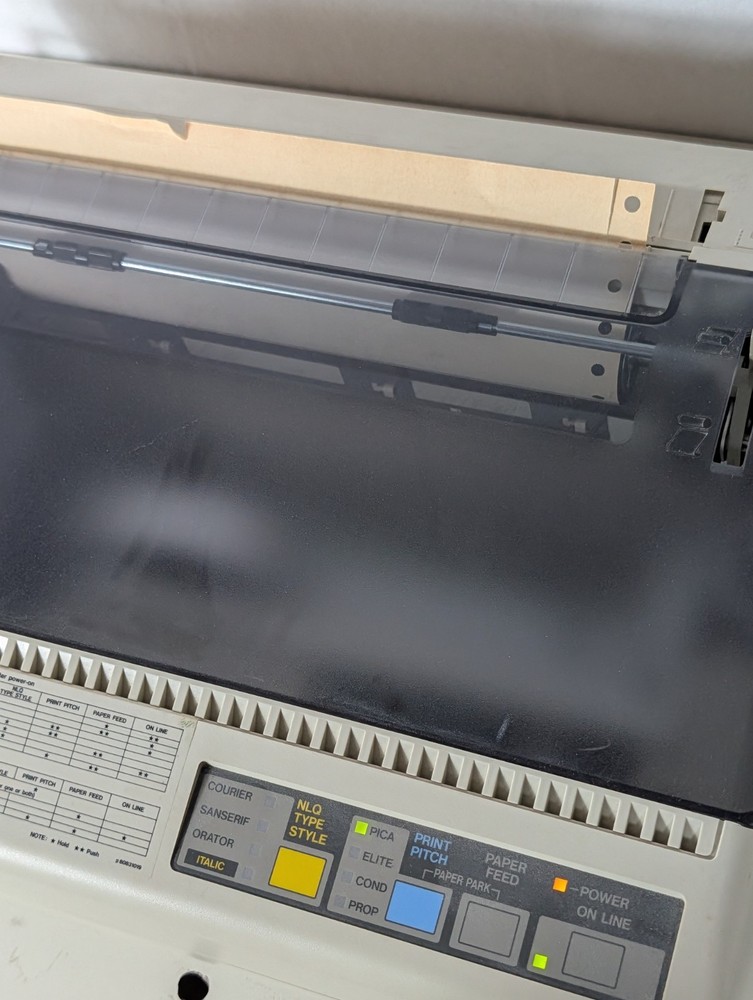 Star Micronics NX-1000C Dot Matrix Multi-Font Printer Commodore 64 Tested! Retro