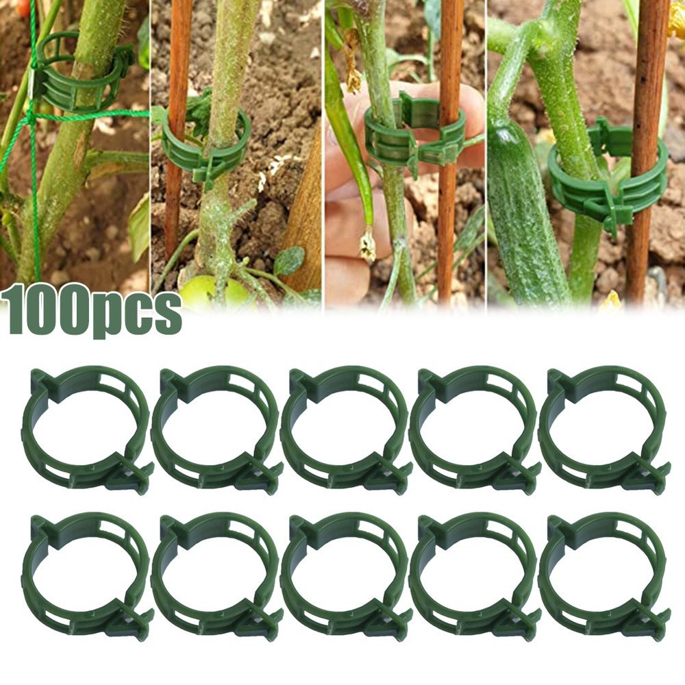 Efficient Solution for Fixing Solanaceous Vegetables Plant Vine Ties 100PCS
