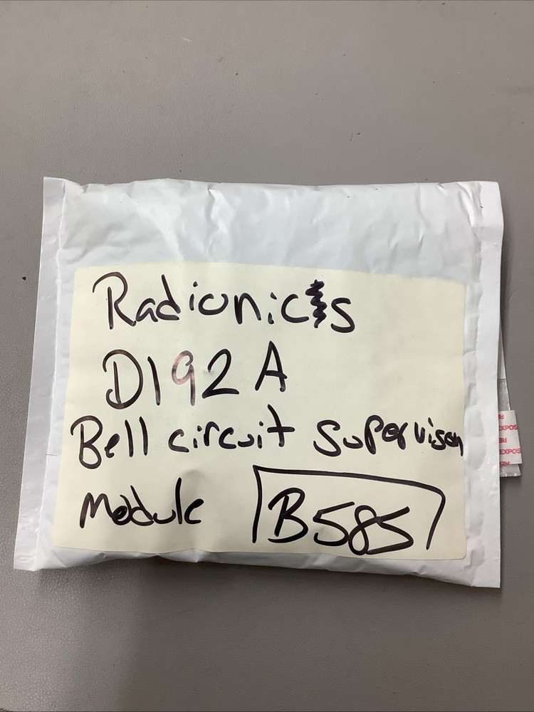 Radionics D192A Bell Circuit Supervision Indicating Module (b585)