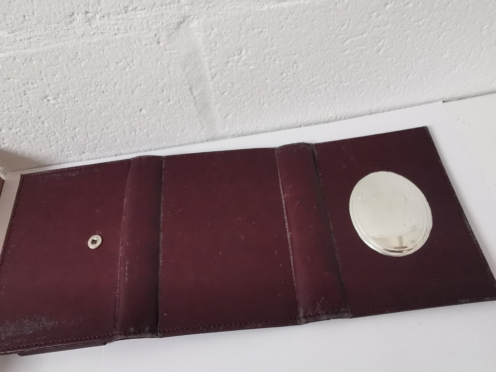 Solid Silver Mounted Playing Cards Case.